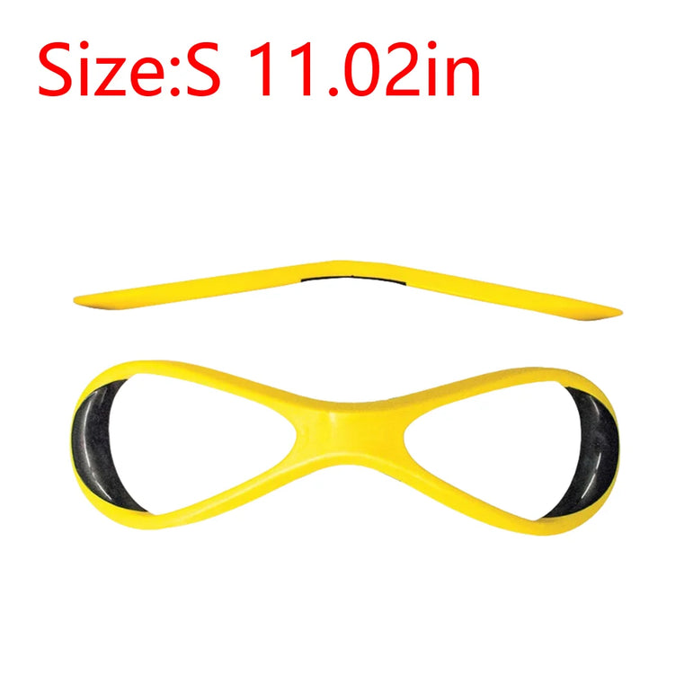 Manta Freestyle Swimming Paddles Ergonomic Professional Strokes Practice Correction Swim Training Paddle 8 Shape Accessroy