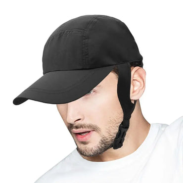 Beach Surf Caps Breathable Sun Hat Summer Outdoor Fishing Caps Chin Adjustable Bucket Hat Water Sport Caps Riding Hiking Sun Hat