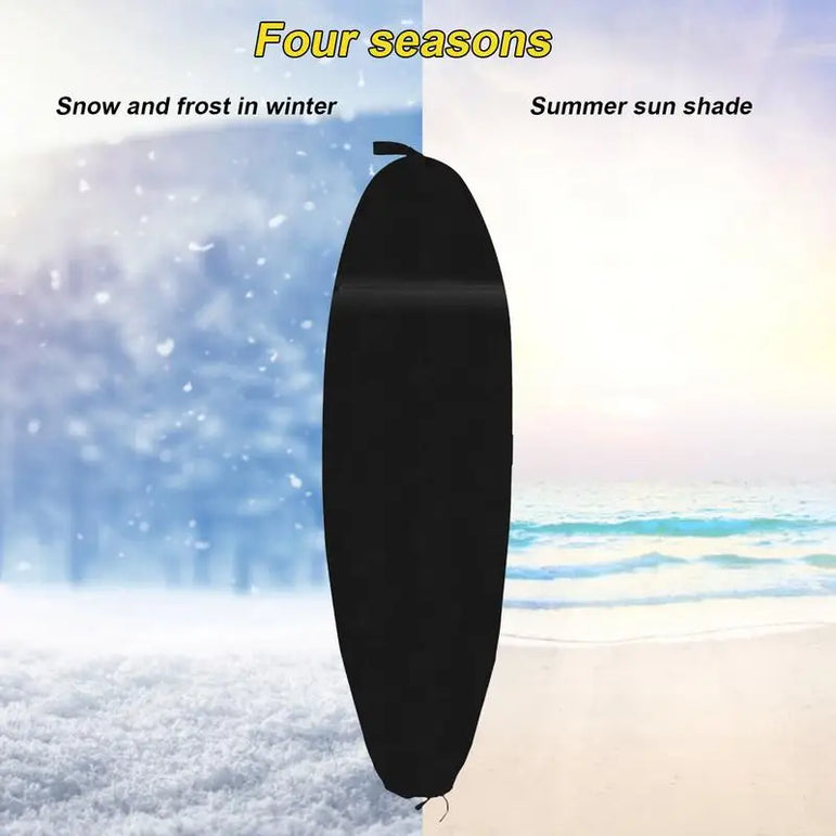 Surfboard Sock Cover Waterproof Protective Board Case 3 Sizes Waterproof And Dustproof Skis Cover Outdoor Surf Board supplies ﻿
