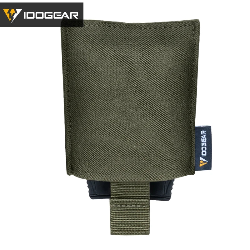 IDOGEAR Tactical Micro Dump Pouch MOLLE Roll-Up Mag Recycling Pouch Foldable 35111