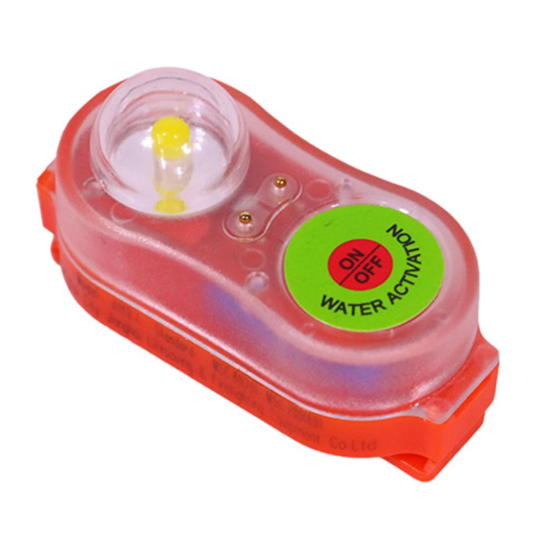 5-1pcs Surfing Life Jacket Light LED Lithium Lamp Position Indicator Self-Lighting Swimming Life Vest Emergency  Lamp