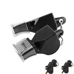 1 Pair Outdoor Survival School Company Game Tools Football Basketball Running Sports Training Referee Coach Plastic Whistle
