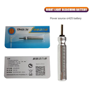 10-100PCS Fishing Floats Battery CR425 Night Fishing Floats Light Luminous 3.6V Electric Floats Battery Fishing Accessory