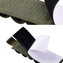 4pcs Tactical Hunting Hook Loop 6 Rounds Shell Holder Shotshell Insert Card Strip With Adhesive Back For 12 Gauge