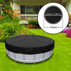 Swimming Pool Cover Summer Waterproof Pool Tub Solar Dustproof Film Outdoor Pool Heat Insulation Drawstring Blanket Cover