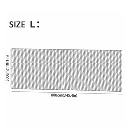 Soccer Backstop Net Practice Net Ball Sports Barrier Net for Backyard Soccer Training