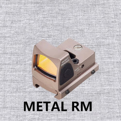 Tactical RM S Red Dot Sight Collimator Reflex For GLOCK 17 Scope Optics Riflescope Fit Airsoft Weapons 20mm Rail Hunting