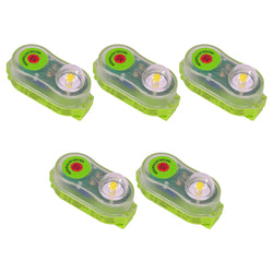 5-1pcs Surfing Life Jacket Light LED Lithium Lamp Position Indicator Self-Lighting Swimming Life Vest Emergency  Lamp