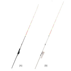 0.5mm Half Full Titanium Alloy Raft Tip Repair Refit Replacement LED Fishing Rod Tip Fishing Tackle Pole Accessories