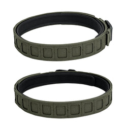IDOGEAR 2 inch Tactical Belt LSR MOLLE Quick Release Metal Buckle Lightweight Man Outdoors Training Waistband 3433