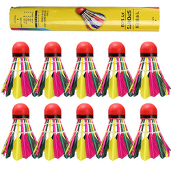 Professional Natural Duck Feather Badminton Shuttlecocks High Speed Training Badminton Ball Lightweight Shuttlecock For Training
