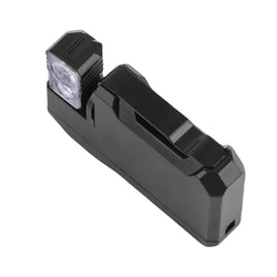 Rechargeable EDC Flashlight 400 Lumens Mini Flashlight with RGB Light Magnetic Keychain Flashlight for Outdoor Camping Hiking