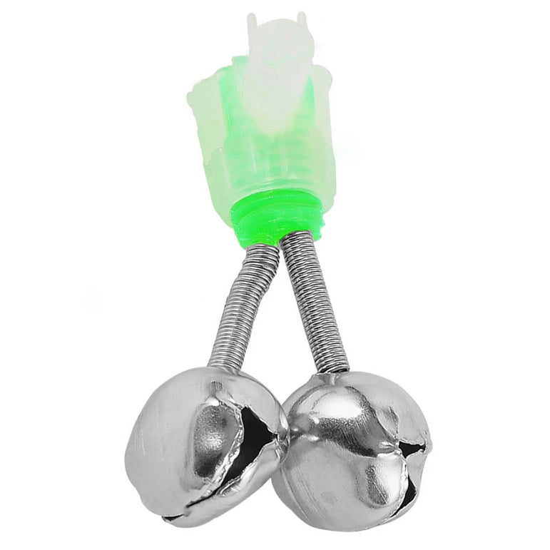20-1PCS Fish Bite Alarm Twin Spiral Bells Fishing Indicator Bait Alarm Outdoor Night Fishing Alarm Bell Fishing Equipment