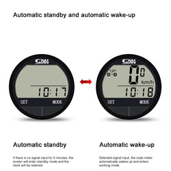Bike Computer LED Digital Bicycle Speedometer Odometer with Screen Cycling Computer Waterproof for Men Women Teens Bikers Outdoo