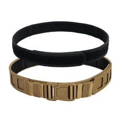 IDOGEAR 2 inch Tactical Belt LSR MOLLE Quick Release Metal Buckle Lightweight Man Outdoors Training Waistband 3433