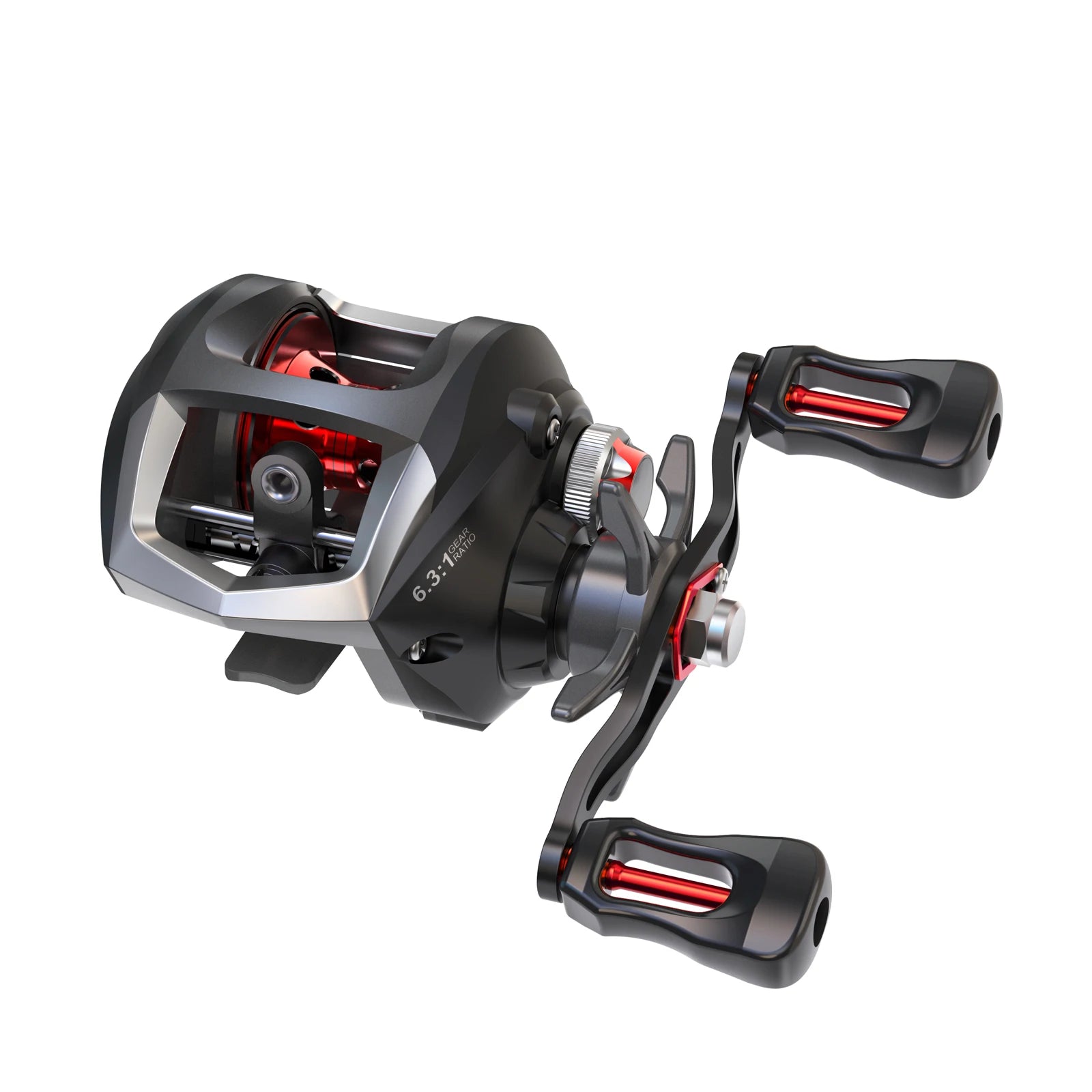 Lixada 12+1 Ball Bearings Baitcasting Reel Fishing Fly High Speed Fishing Reel with Magnetic Brake System