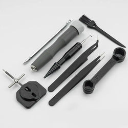 Fishing Reel Repairing Tool Stainless Steel Cleaning Maintenance Tool Fishing Reel Cleaning Kit Compact Fishing Repair Kit