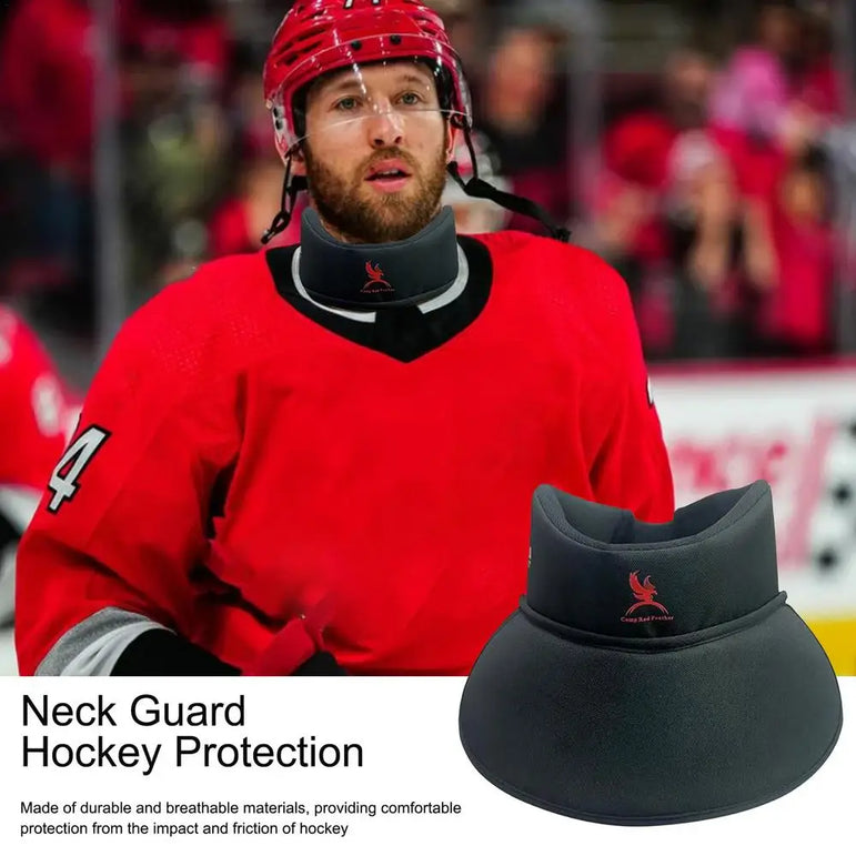 Hockey Neck Guard Ice Hockey Protection Gear Breathable Hockey Neck Protector Collar For Senior Men Women Junior Teens gifts