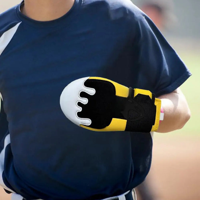 Baseball Sliding Mitt Youth Baseball Sliding Mitt Sliding Mitten With Elastic Compression Strap Adjustable Wrist Compression