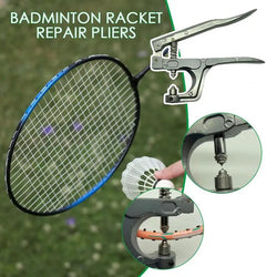 Handheld Badminton Machine Stringing Plier Portable Grommet Eyelet Plier Crimping Plier Badminton Racket Cold Press Plier repair