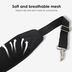Golf Bag Single Shoulder Strap Adjustable Golf Bag Straps Sturdy Thick Pad Straps Single Padded Adjustable Straps Non-slip