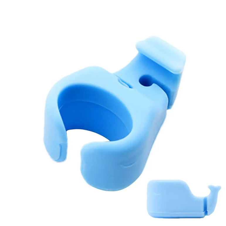 Silicone Personal Fan Clip For Parasol Handheld Personal Fan Holder  blue/pink Multipurpose Clip Parasol Handheld Electric Fan