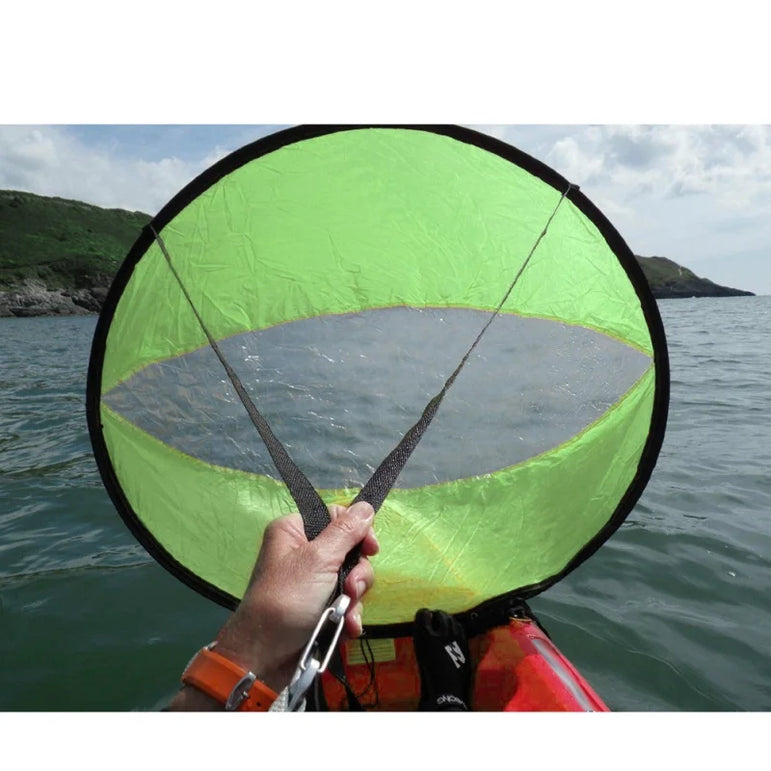 Kayak Downwind Wind Sail Paddle Inflatable Canoe Boats Drifting Wind Sail With Clear Window Boat Folding Thrusters Accessory