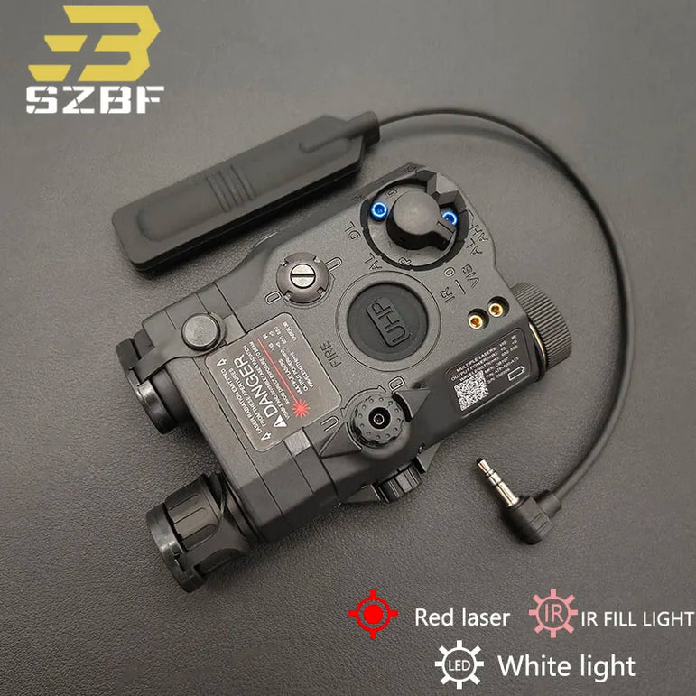 Us Warehouse Tactical PEQ15 IR/Red Laser Indicator Rifle Hunting Weapon SF M600 M600B M300C X300 LED Flashlight for 20mm Rail