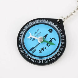 Muslim Qibla Compass Portable Outdoor Compasses For Hiking Direction Eid Pray Keychain For Camping Exploring Mountaineering
