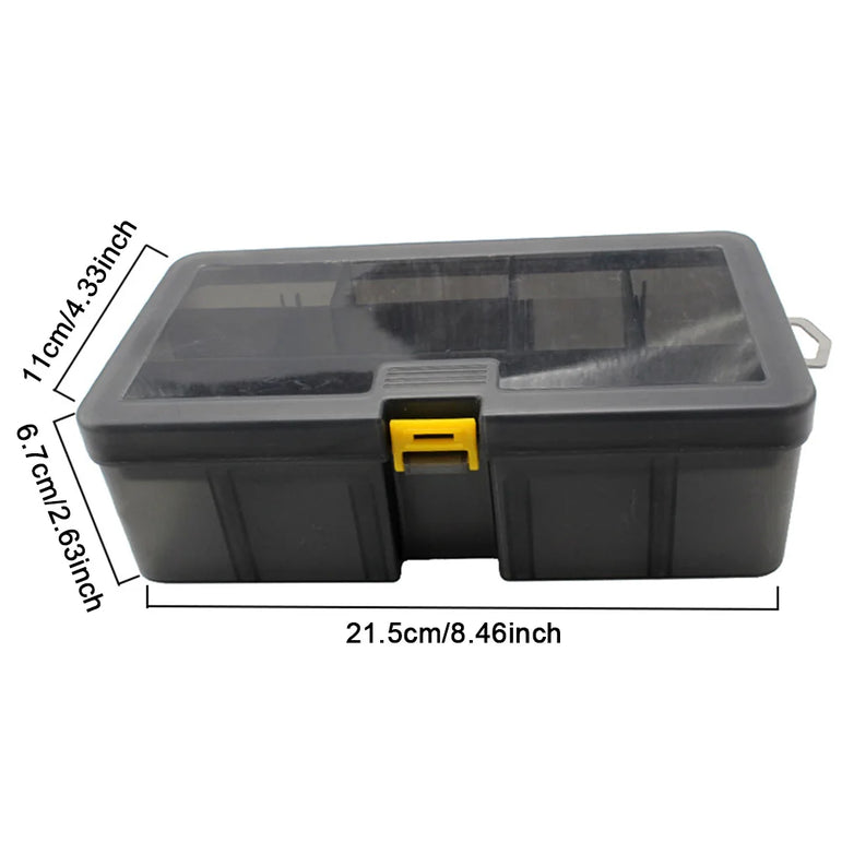 Portable Lure Tackle Box Removable Plastic Fishing Tackle Box Fake Bait Hook Fishings Gear Tool Storage Box For Fishing Bait