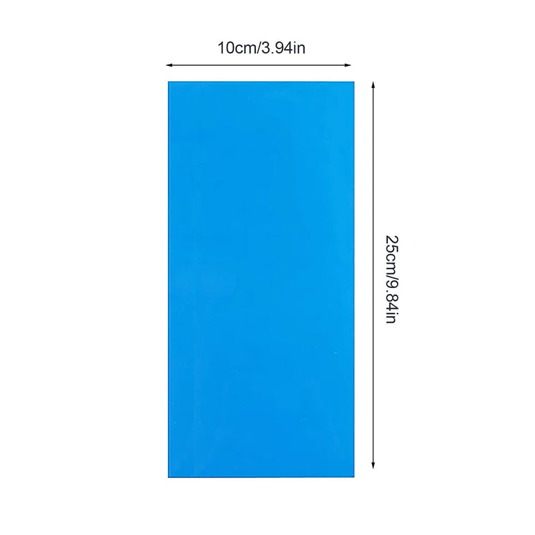 10pcs Swimming Pool Repair Kit Self-Adhesive PVC Swimming Pool Patch Multifunctional  Croppable Inflatable Boat Supplies
