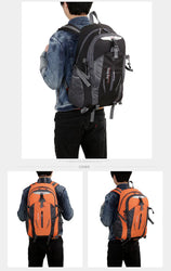 Oulylan Outdoor Sports Backpacks Camping Hiking Backpacks Sports Bag Mountaineering Bag Waterproof Climbing Backpacks Men Women