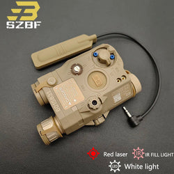 Us Warehouse Tactical PEQ15 IR/Red Laser Indicator Rifle Hunting Weapon SF M600 M600B M300C X300 LED Flashlight for 20mm Rail