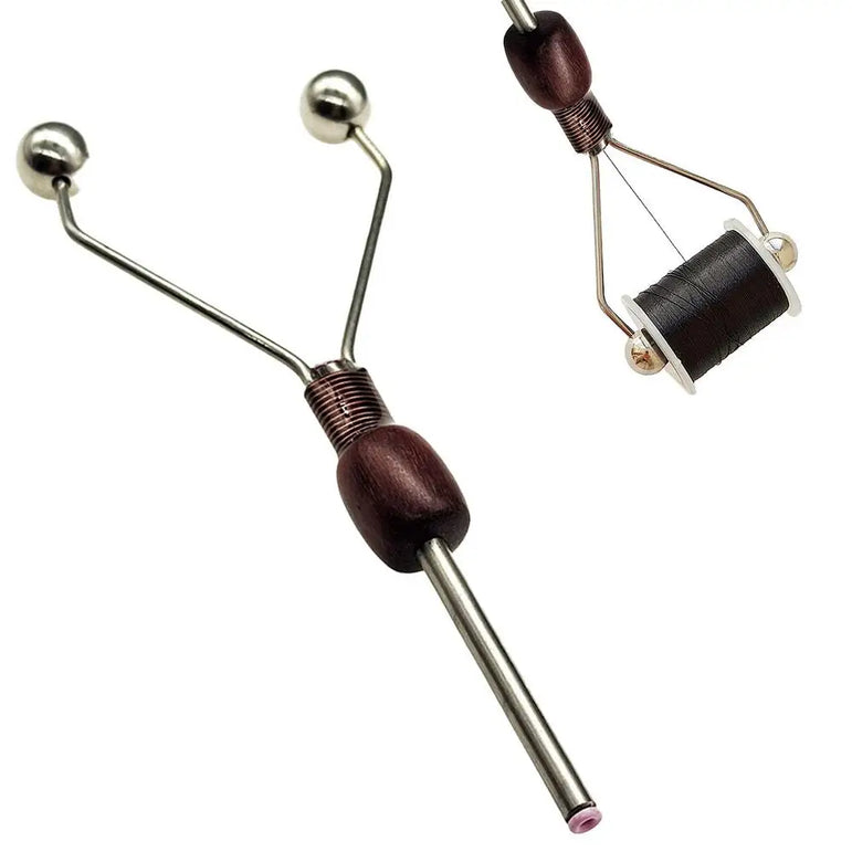 Fishing Fly Lure Baits Making Tool Fly Tying Bobbin Thread Holder Fly Tying Tool Adjustable Bobbin Thread Holder For Fly Fishing