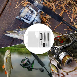 Fishing Reel Repairing Tool Stainless Steel Cleaning Maintenance Tool Fishing Reel Cleaning Kit Compact Fishing Repair Kit