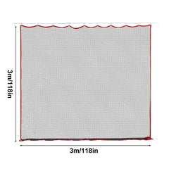 Softball Practice Net 10x10ft Football Trainer Golf Throwing Rebounder Netting Ball Sports Practice Hitting Net For Baseball