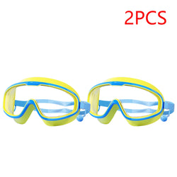 1-5PCS Swim Goggles Anti Fog Swimming Goggles Waterproof HD Swim Glasses Large Frame UV Protection Swim Goggles for Boys Girls