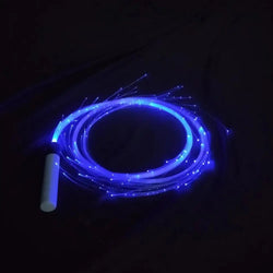 LED Whips LED Light Up Swivel Dancing Fiber Optic Whips Reusable Battery Powered Fiber Optic Whip Glowing Whips With 4 Variable