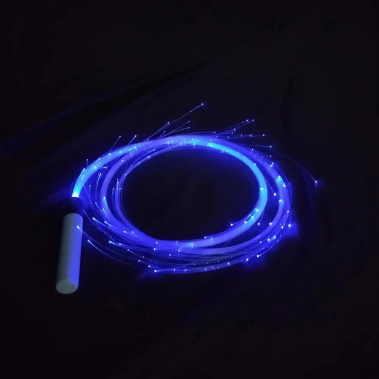 LED Whips LED Light Up Swivel Dancing Fiber Optic Whips Reusable Battery Powered Fiber Optic Whip Glowing Whips With 4 Variable
