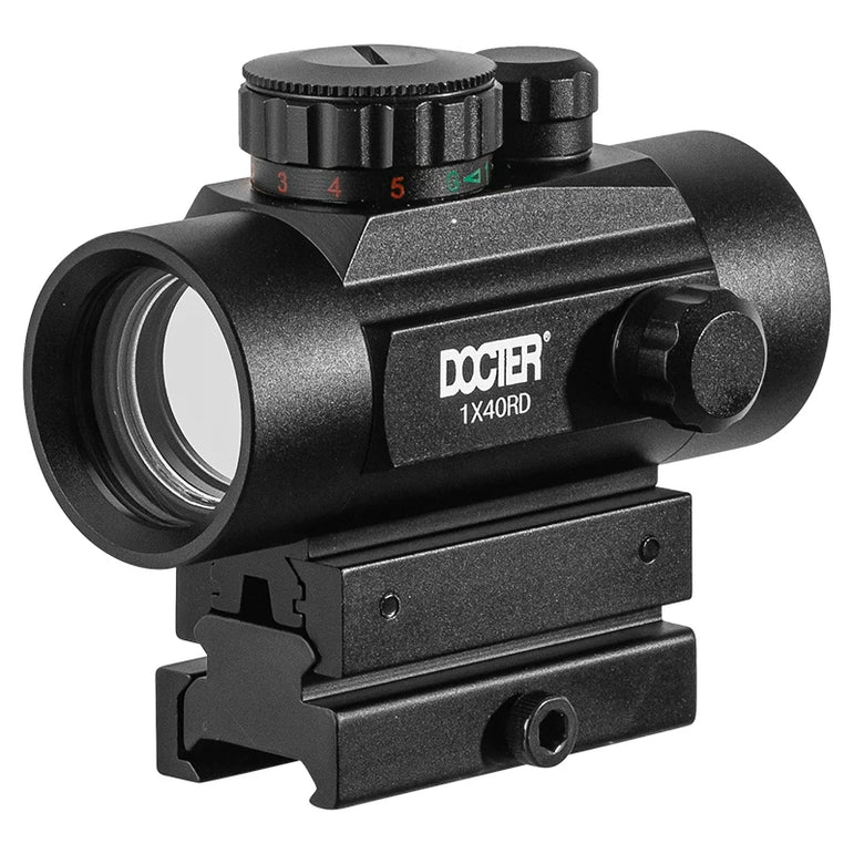 DOCTER 1x40 Red Dot 3x Magnifier Holographic Green Dot Sight  Tactical Red Dot 3x Magnifier Combination Hunting