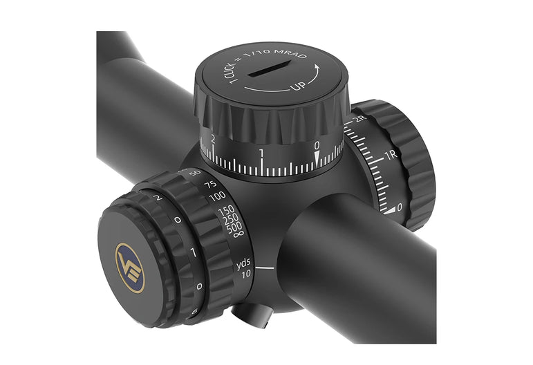 Vector Optics Tauron 3-18x50 FFP Riflescope | 1/10 MIL Turret Lock Adjustment | Zero Stop | For Field Tactical & Hunting