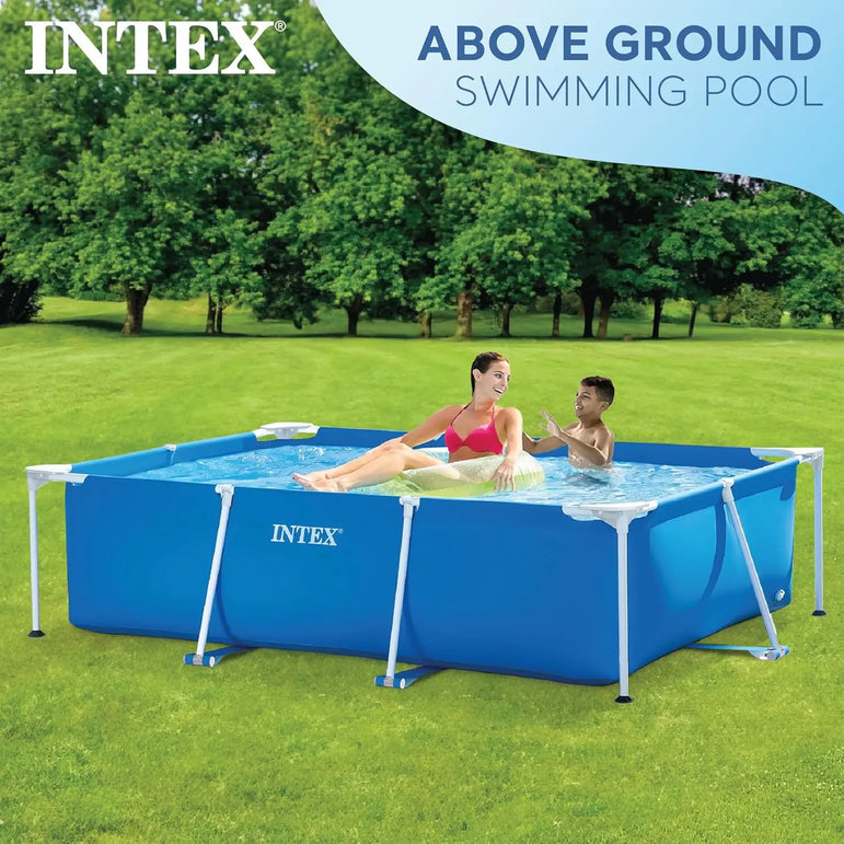 Above-Ground Swimming Pool Set, Rectangular Frame 86in x 23in