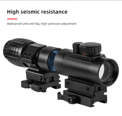 DOCTER 1x40 Red Dot 3x Magnifier Holographic Green Dot Sight  Tactical Red Dot 3x Magnifier Combination Hunting