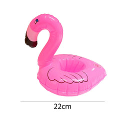 1-50PCS Water Coasters Floating Inflatable Cup Holder Swimming Pool Drink Float Toy Inflatable Pool Flamingo Party Decoration