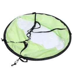 Kayak Downwind Wind Sail Paddle Inflatable Canoe Boats Drifting Wind Sail With Clear Window Boat Folding Thrusters Accessory