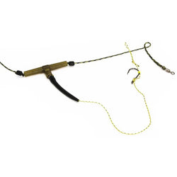 Fishing Feeder Set Fishing Feeder Bait Cage Spring Holder With Metal Sinkers Long Carp Nesting Device Fishing Set Fixed-point