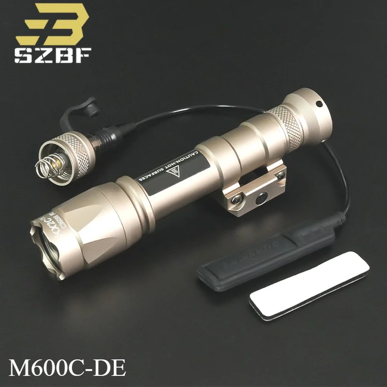 Us Warehouse Tactical PEQ15 IR/Red Laser Indicator Rifle Hunting Weapon SF M600 M600B M300C X300 LED Flashlight for 20mm Rail