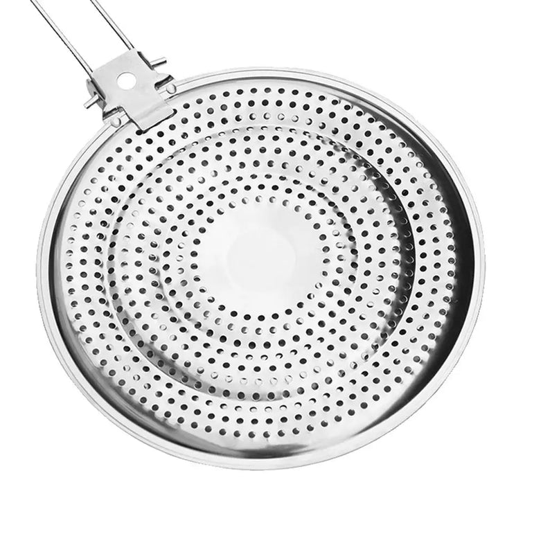 Stainless Steel Heat Diffuser For Stove Multipurpose Stove Flame Guard Simmer Plate Wear-resistant Kitchen Gadget User Friendly
