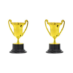 Gold Award Trophy Cups for Kids Plastic Golden Award Trophy Cup Gold Participation Trophy Cup For Party Favors Rewards