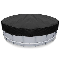 Swimming Pool Cover Summer Waterproof Pool Tub Solar Dustproof Film Outdoor Pool Heat Insulation Drawstring Blanket Cover